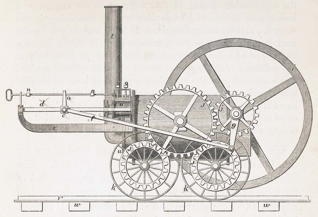 First Steam Locomotive